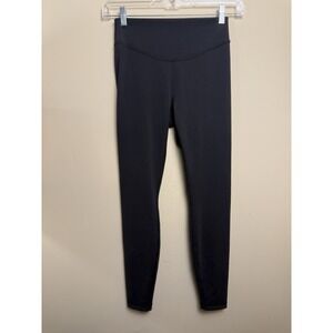 Lululemon Align High Rise Leggings Womens Size 8 Black Yoga Pants Square Tag